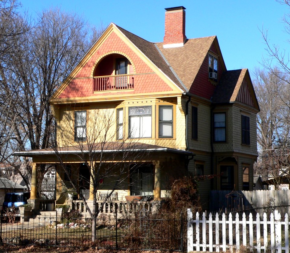 James D. Calhoun house (Lincoln, Nebraska) from SE 2