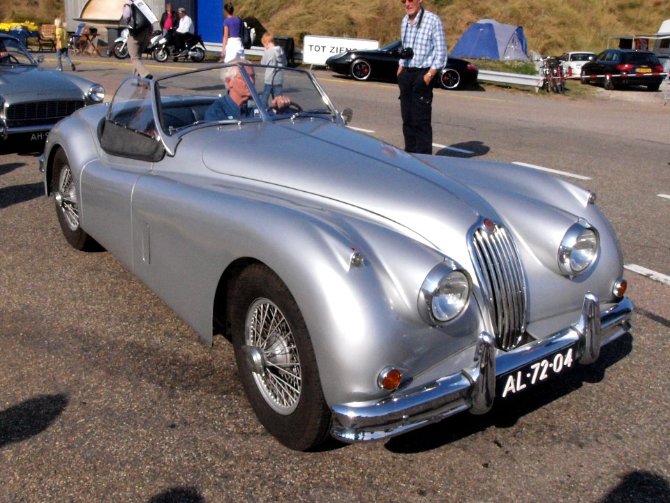 Jaguar XK140 dutch licence registration AL-72-04 pic1