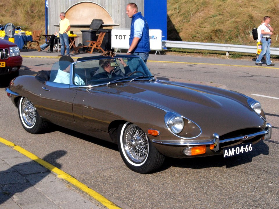 Jaguar E-Type dutch licence registration AM-04-66 pic1