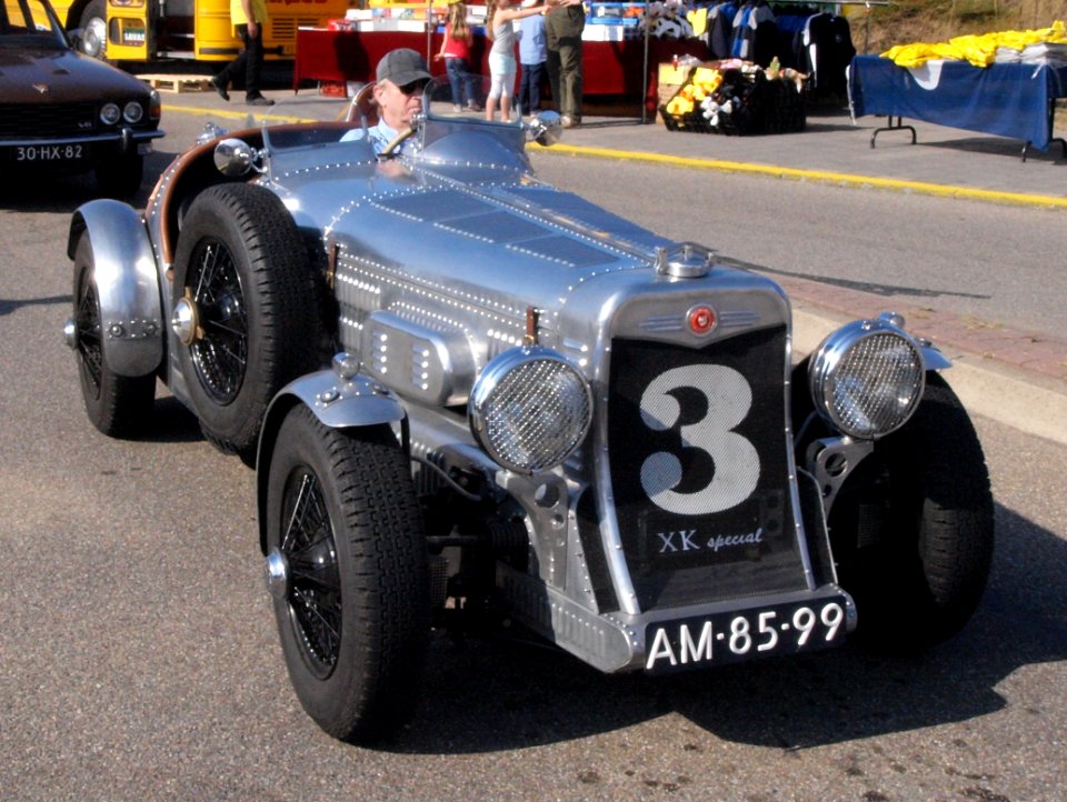 Jaguar XK140 Special dutch licence registration AM-85-99 pic3