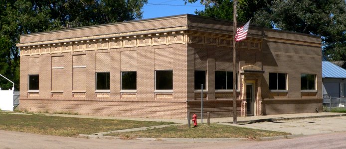 Kilgore, Nebraska community center from SE 1