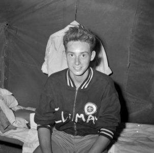 Jamboree 1963 te Marathon Griekenland Andre de Haan die de Marathon liep, Bestanddeelnr 915-4222