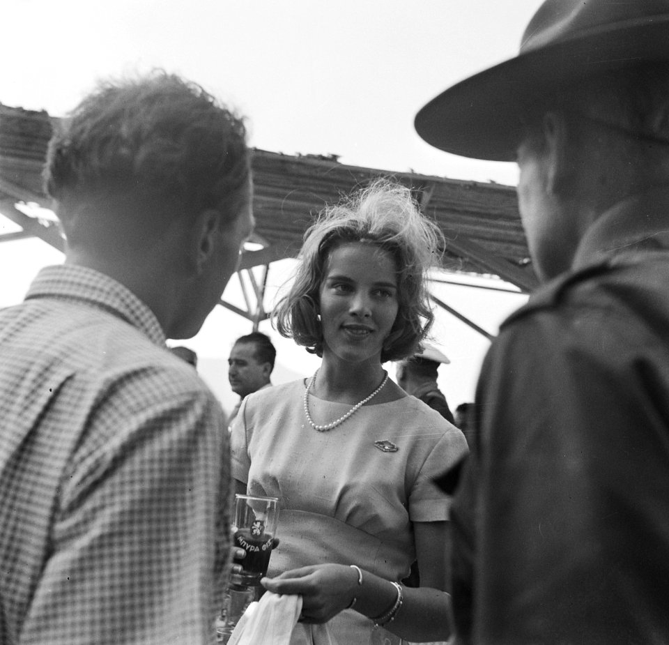 Jamboree 1963 te Marathon Griekenland Close-up prinses Anne Marie, Bestanddeelnr 915-4230