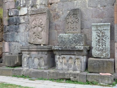 Khachkars in Goshavank-4