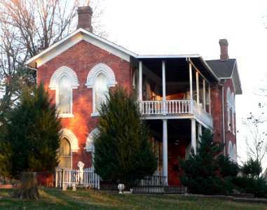 James B. Weaver house from W 2