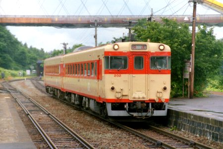 Kiha 56 202 at Niseko