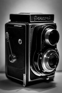 Old movie film camera