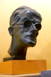 James Joyce by Sava Botzaris, 1938 - Harry Ransom Center - University of Texas at Austin - DSC08556