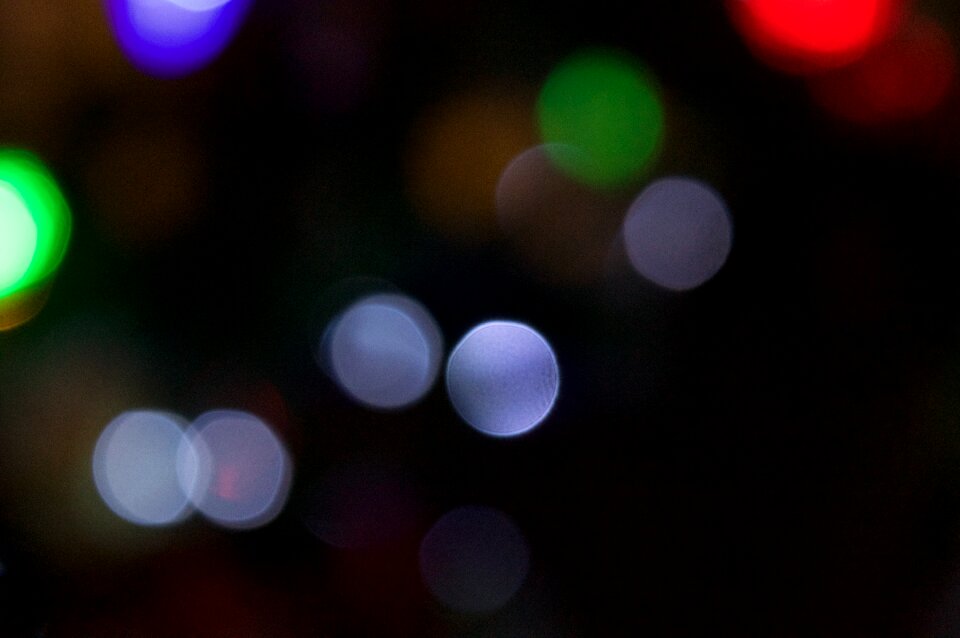 Blur black abstract black bokeh