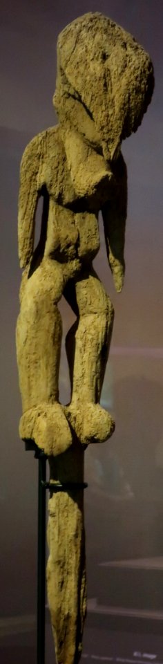 Ki'i, Maui, Hawaii, wood, Bishop Museum D.02772