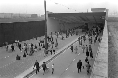 Kijkdag Beneluxtunnel tussen Pernis en Vlaardingen, Bestanddeelnr 920-3775