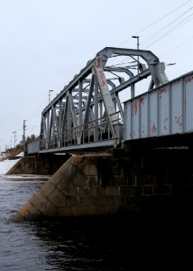 Kiiminkijoki Railway Bridge Oulu 20170430 03