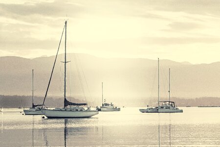 Ocean nautical sailboat