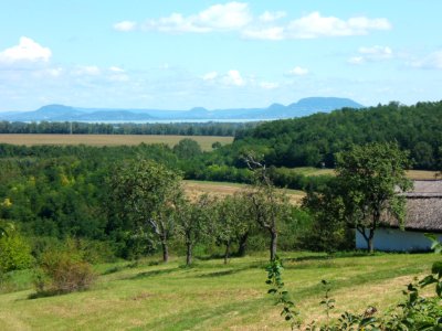Kilátás a kéthelyi szőlőhegyről