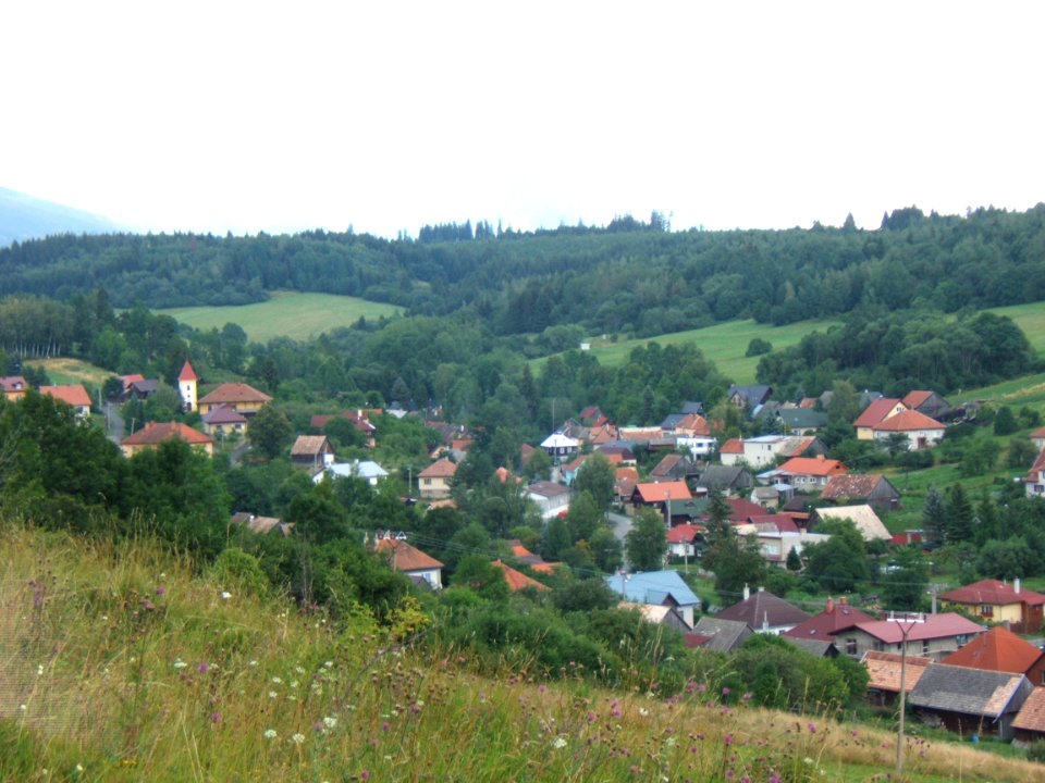Jakabfalu látképe