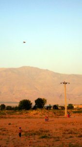 Kids play Kite - Deh Shaikh - North of Maghrebi Tomb - Southwestern suburbs of Nishapur 3