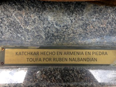 Khachkar Caracas 1