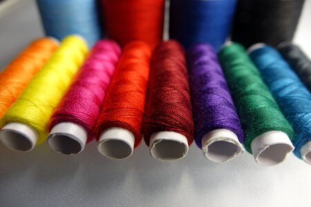 Colorful handarbeiten thread