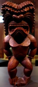 Ki'i from Hawaii, wood, Bishop Museum accession 2018.011.001