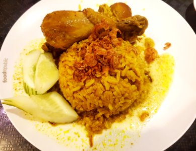 Khao mok kai (chicken biryani), Bangkok, 2018-10-09