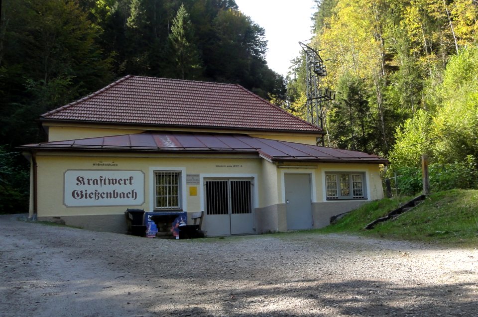 Kiefersfelden — Kraftwerk Gießenbach