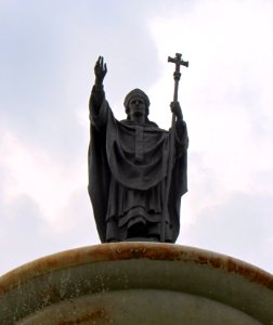 Kiliansbrunnen Würzburg Detail
