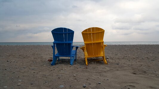Winter beach living