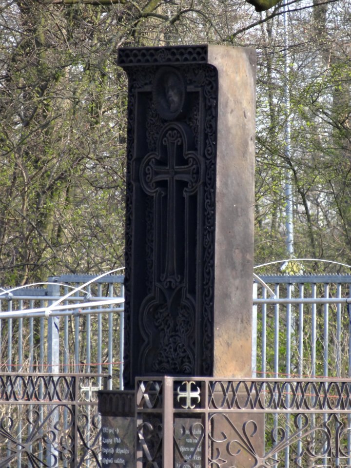 Khatchkar of the genocide memorial in Almelo 2