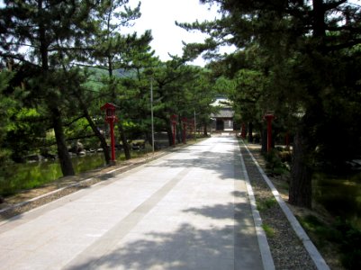 Kibitsuhiko-jinja sandou