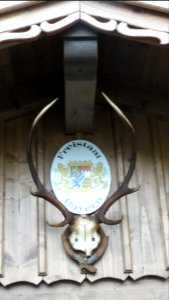 Kiefersfelden — Hotel zur Post - Schild „Freistaat Bayern“ (inoffiziell)