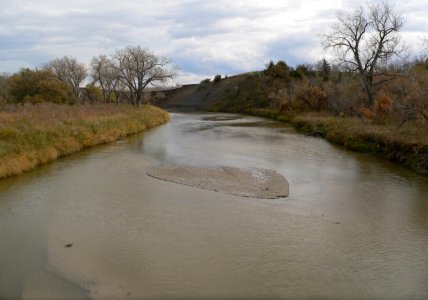 Keya Paha River from 902 bridge DS