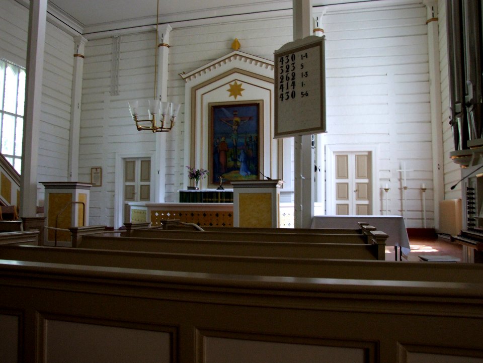 Kestilä Church Interior 20080701 02