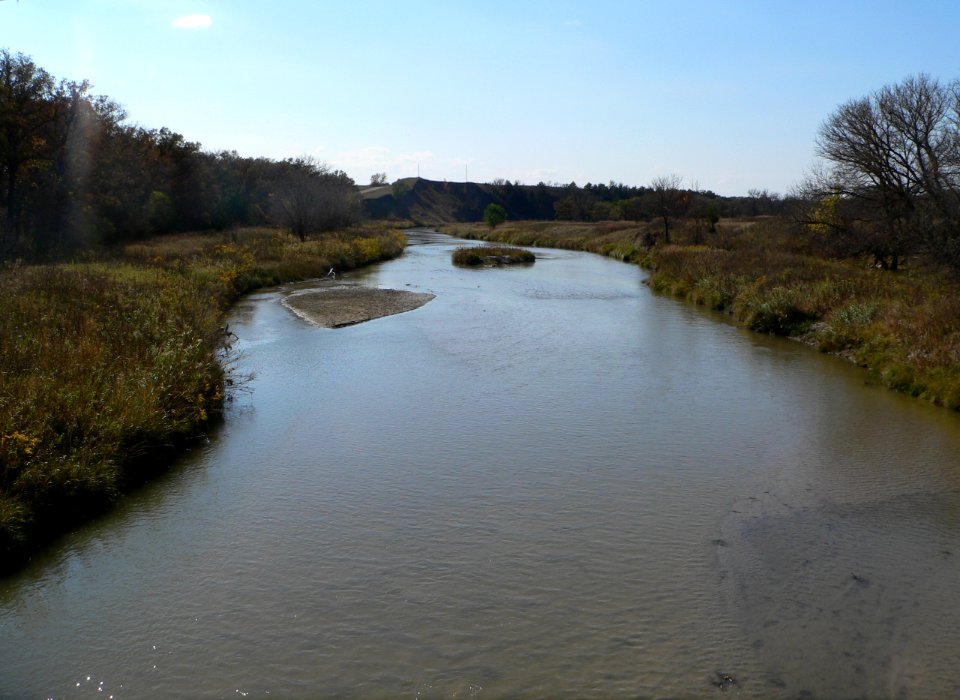 Keya Paha River from Lewis Bridge US
