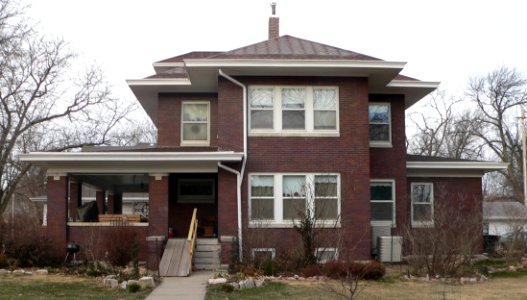 Kiesselbach house (Lincoln, Nebraska) from E 1 photo