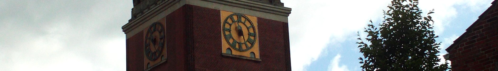 Kiel banner Clock tower