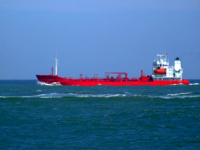 Kilstraum IMO 8704913 leaving Port of Rotterdam, Holland 19-Apr-2007