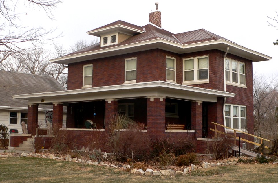 Kiesselbach house (Lincoln, Nebraska) from SE 2
