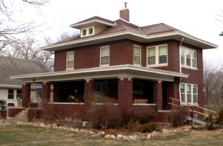 Kiesselbach house (Lincoln, Nebraska) from SE 2 photo