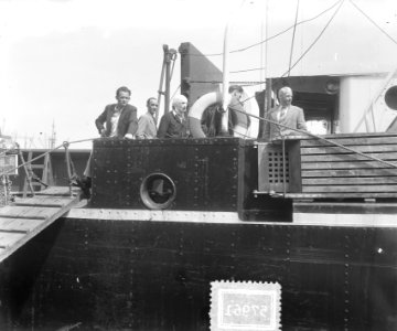 Ketelontploffing in Engelse kustvaarder Swift van Handelsk. Amsterdam, Bestanddeelnr 905-7961