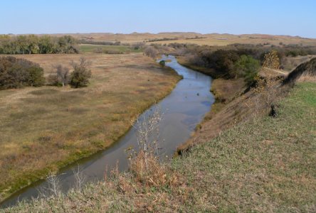 Keya Paha River from above Lewis Bridge 2