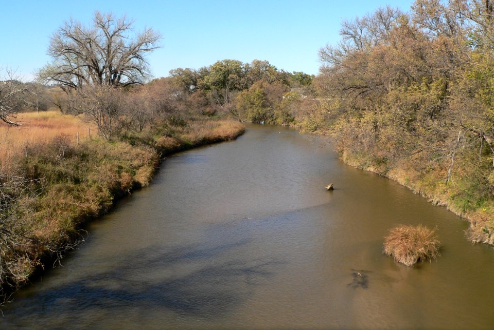 Keya Paha River US from 318 Ave bridge 1