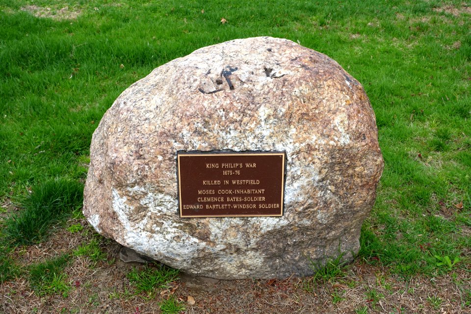 King Philip's War Memorial - Elizabeth Parker Memorial Park - Westfield, MA - DSC02251