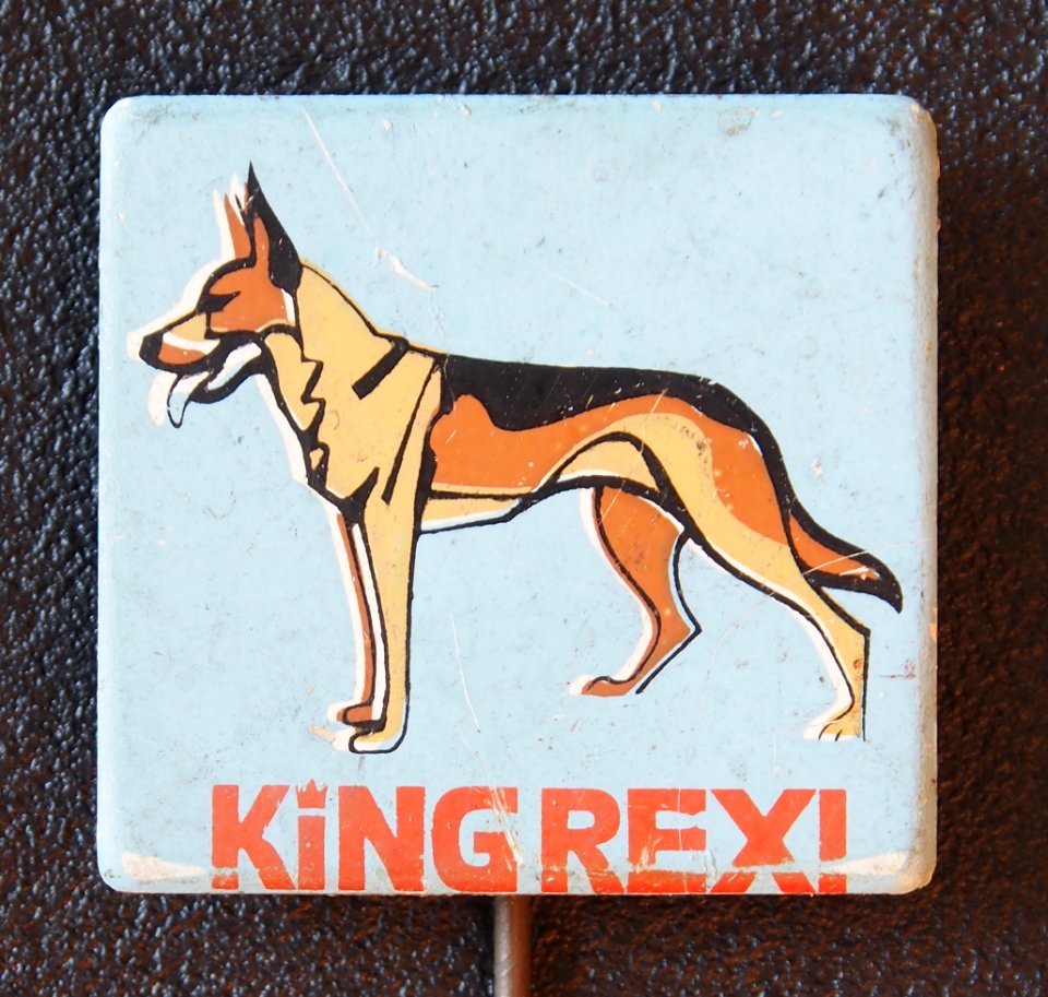 King Rex Herder, reclame speldje