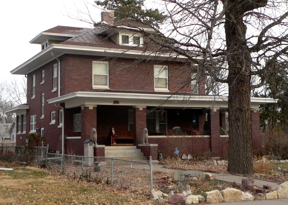 Kiesselbach house (Lincoln, Nebraska) from SW 1