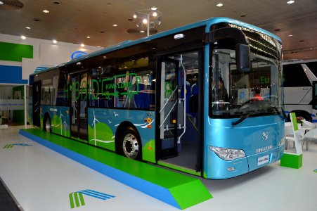 King Long Hybrid Bus E 12 at IAA 2014