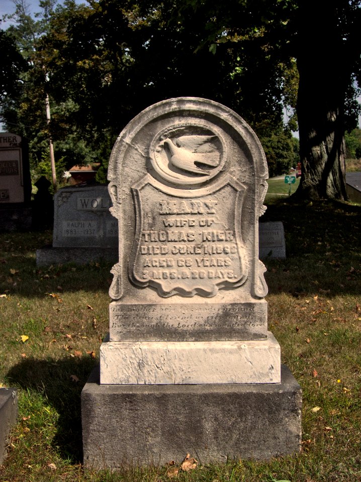 Kier (Mary), Prospect Cemetery, 2015-09-25, 01