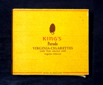 Kings Parade Verginia cigarettes backside