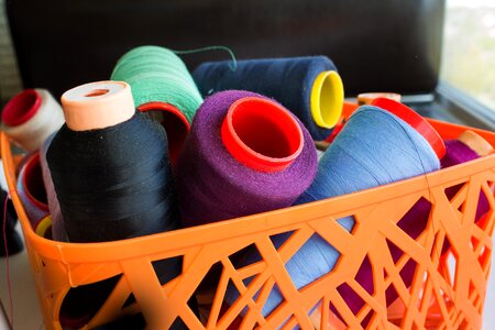 Basket needlework background