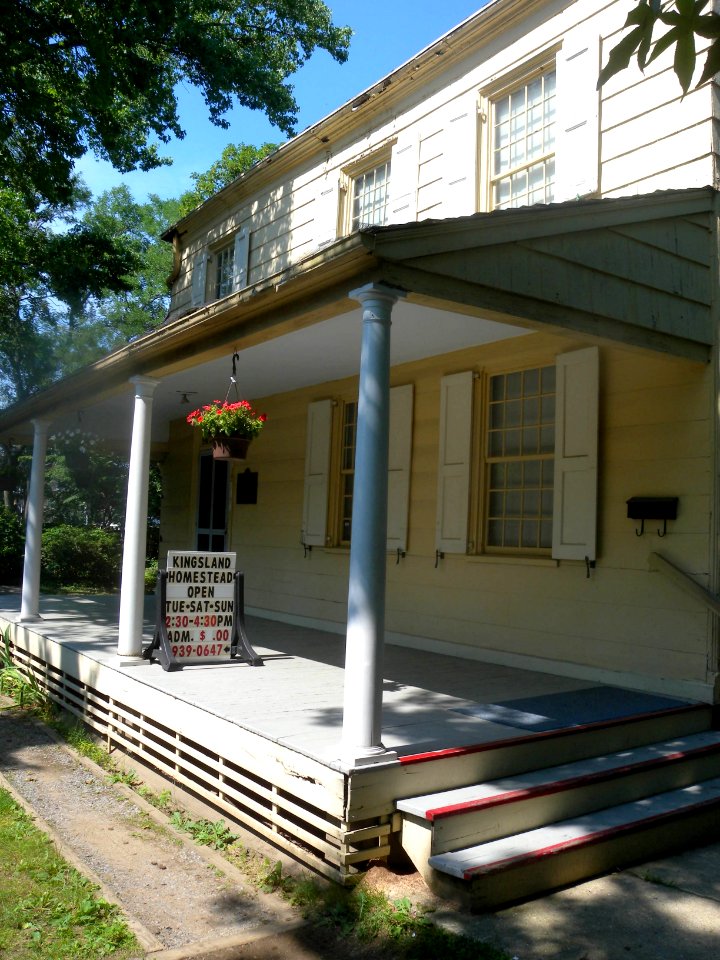 Kingsland Homestead west porch jeh