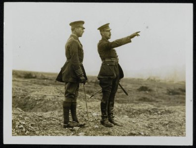 King of the Belgians on the battlefield, Bestanddeelnr 158-0278